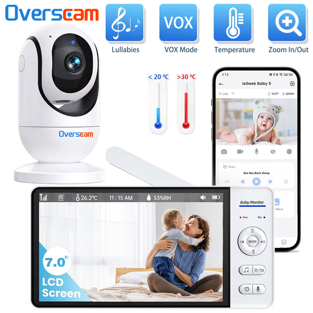 Home Security Uk - 7.0 Inç Ekran Bebek Monitörü 5000