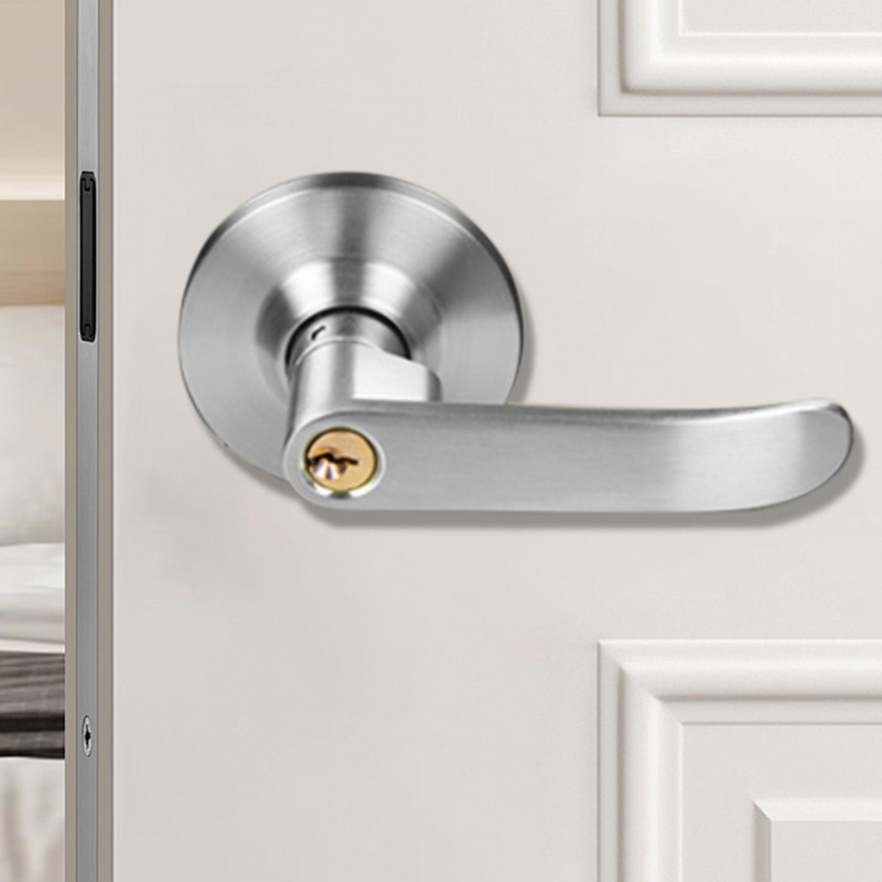Home Security Bars - Premium Küresel Üç Çubuklu Kulp Kilidi,