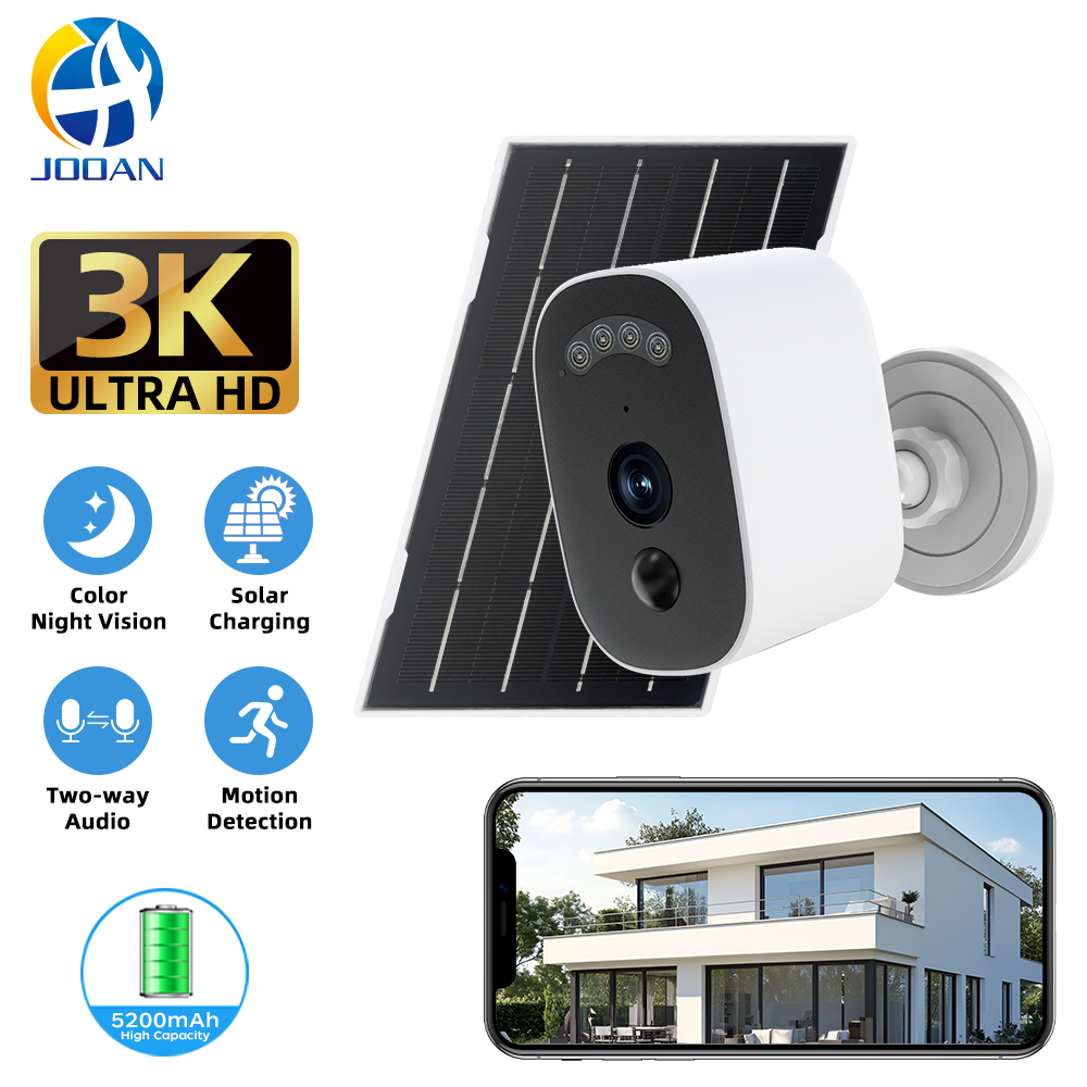 Home Security Ideas - Jooan 3K HD Güneş Güvenlik Kamerası