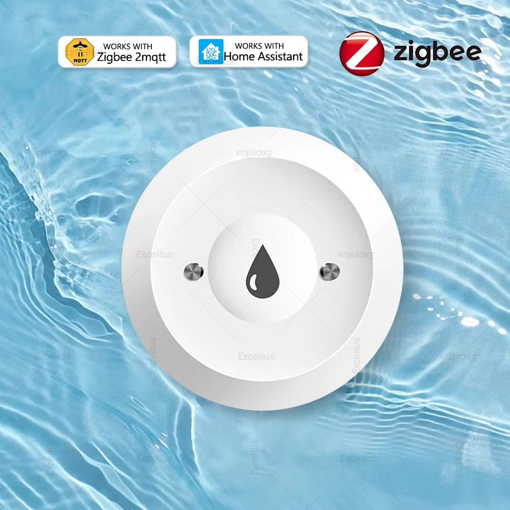 Home Security Monitor - Zigbee Su Dedektörü Kaçak Sensörü Alarm