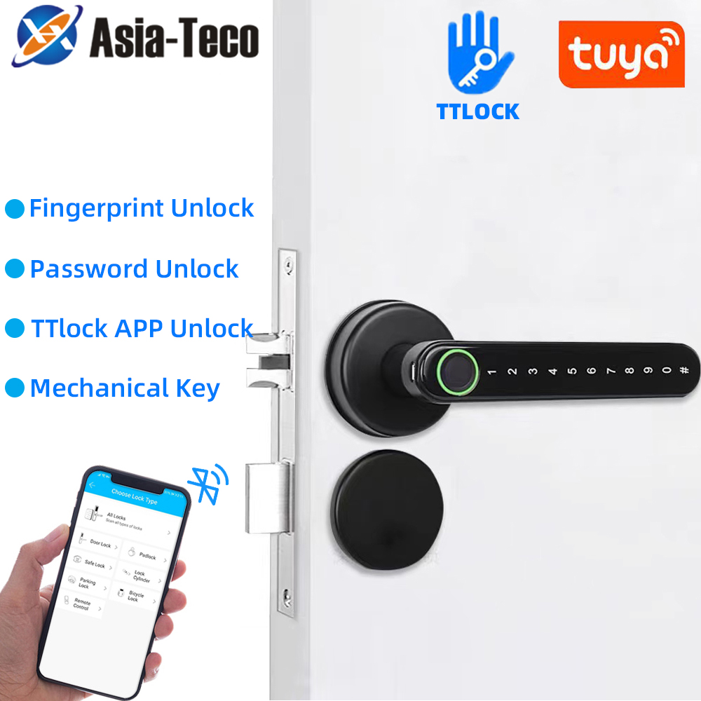Home Security Key - TTLock Akıllı Bluetooth Parmak İzi Kilidi