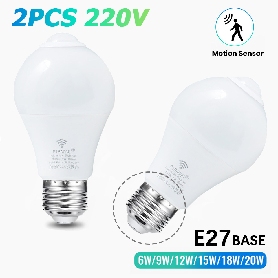 Home Security Beams - 2 adet LED ampul ampul hareket