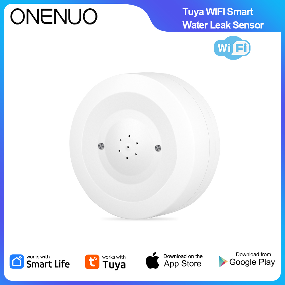 Home Security Monitor - ONENUO WiFi Tuya Su Kaçak Sensörü