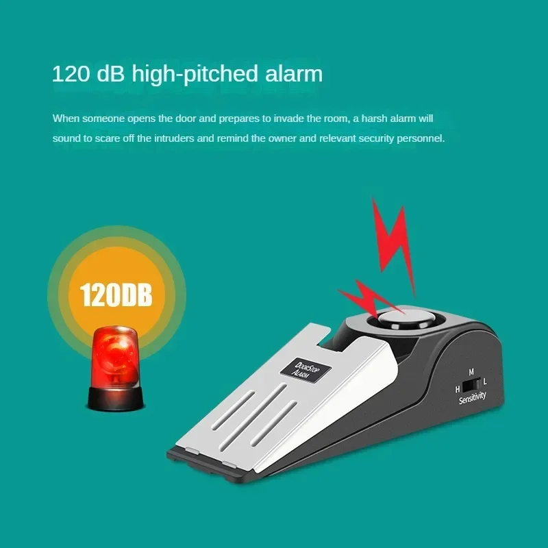 Door Wedge Alarm - Otel Kapı Durdurma Hırsız Alarmı Kapı