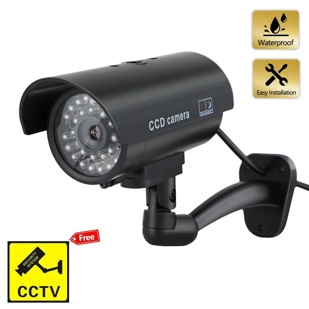 Fake Camera Dummy - HONTUSEC Sahte Bullet Kamera Güvenlik CCTV