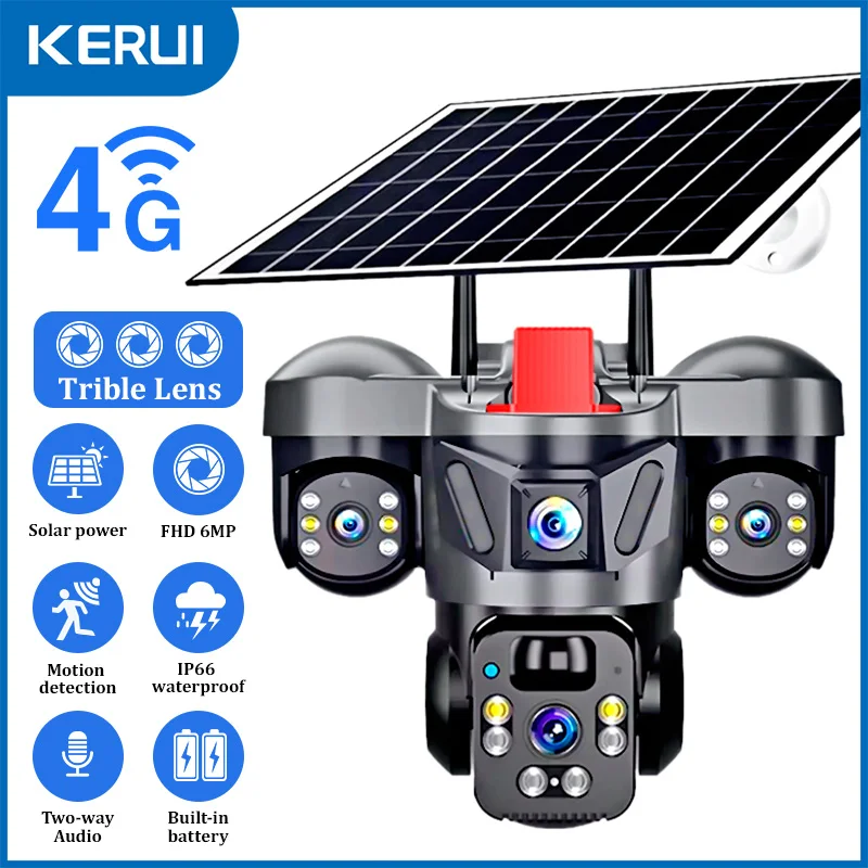 Home Security Ideas - KERUI V380 Pro Açık PTZ 6MP