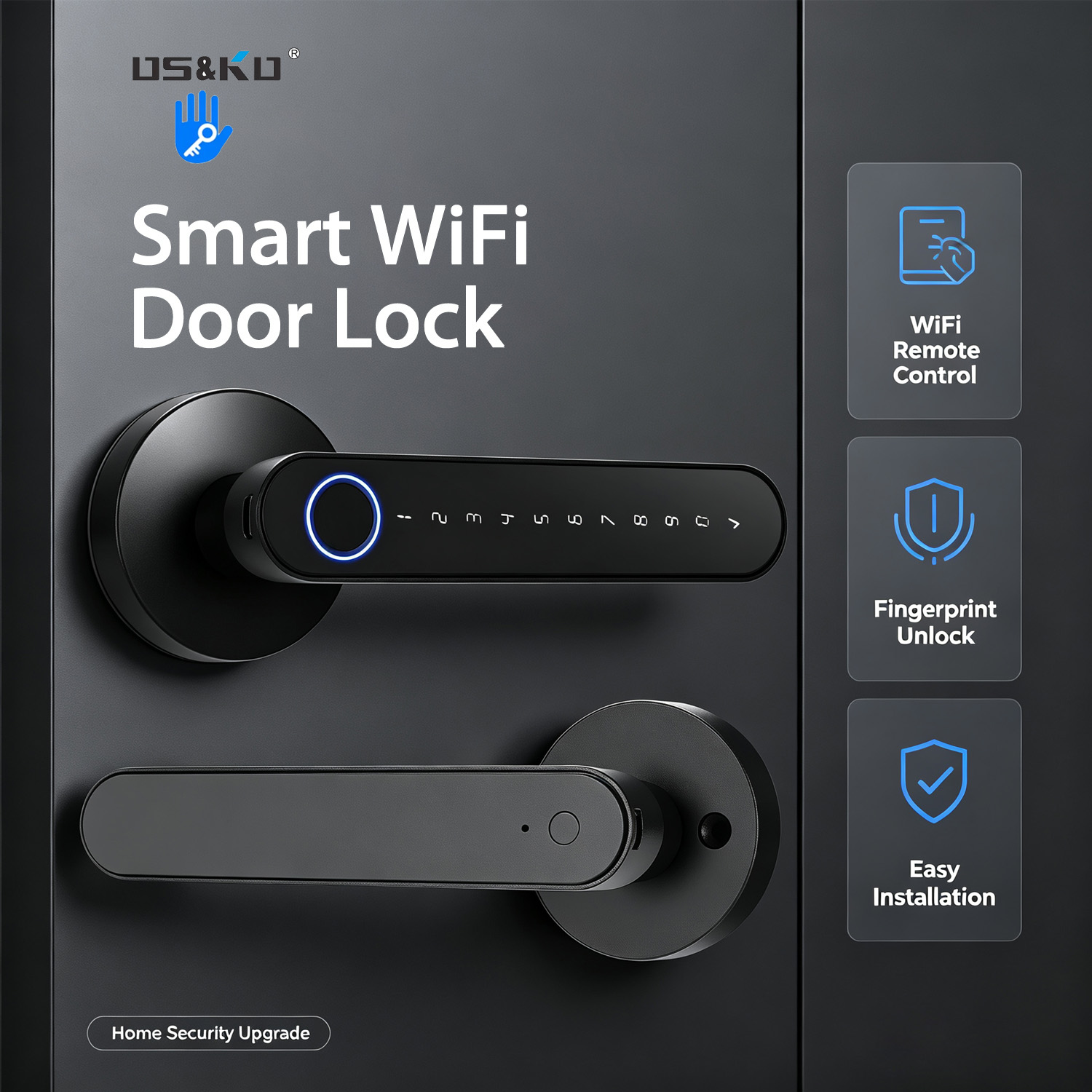 Home Security Key - TTLock Akıllı Dijital Kapı Kilidi, 5