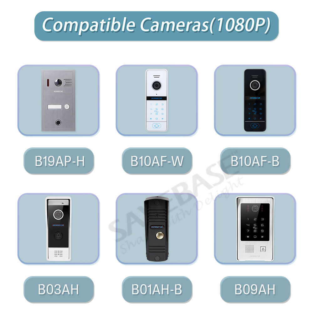 HOMSECUR 4 Telli BA19W-B WIFI  - Home Security Monitor incelemesi ve fiyatı