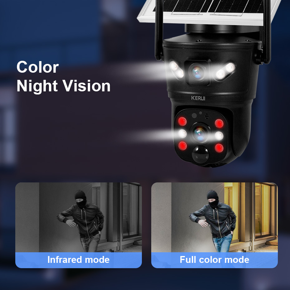 KERUI 6MP 4G SIM WiFi Güneş En - Home Security Ideas incelemesi ve fiyatı