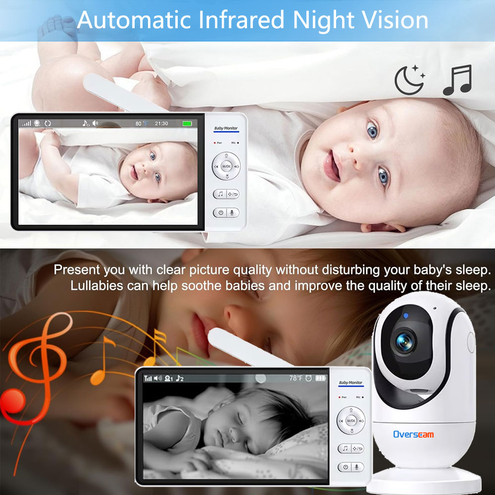 7.0 Inç Ekran Bebek Monitörü 5 - Home Security Uk incelemesi ve fiyatı