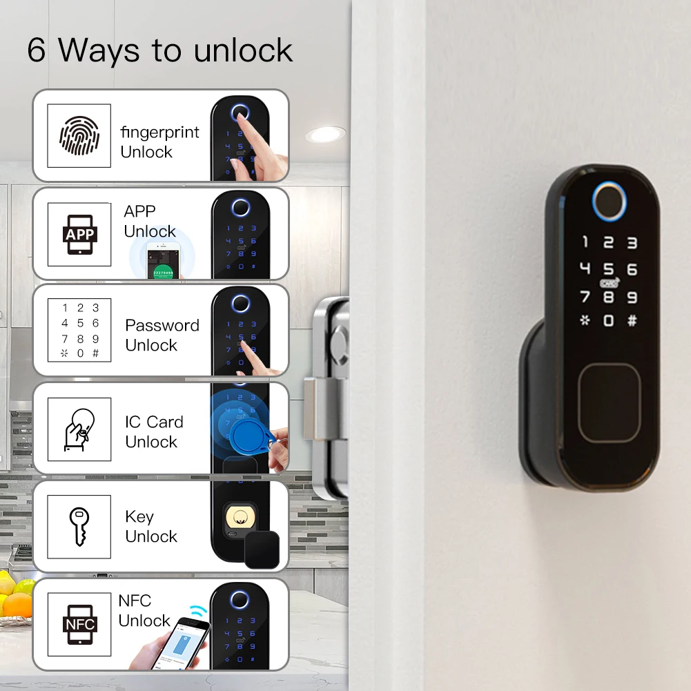 MOES WiFi Tuya akıllı kilit ka - Home Security Key incelemesi ve fiyatı
