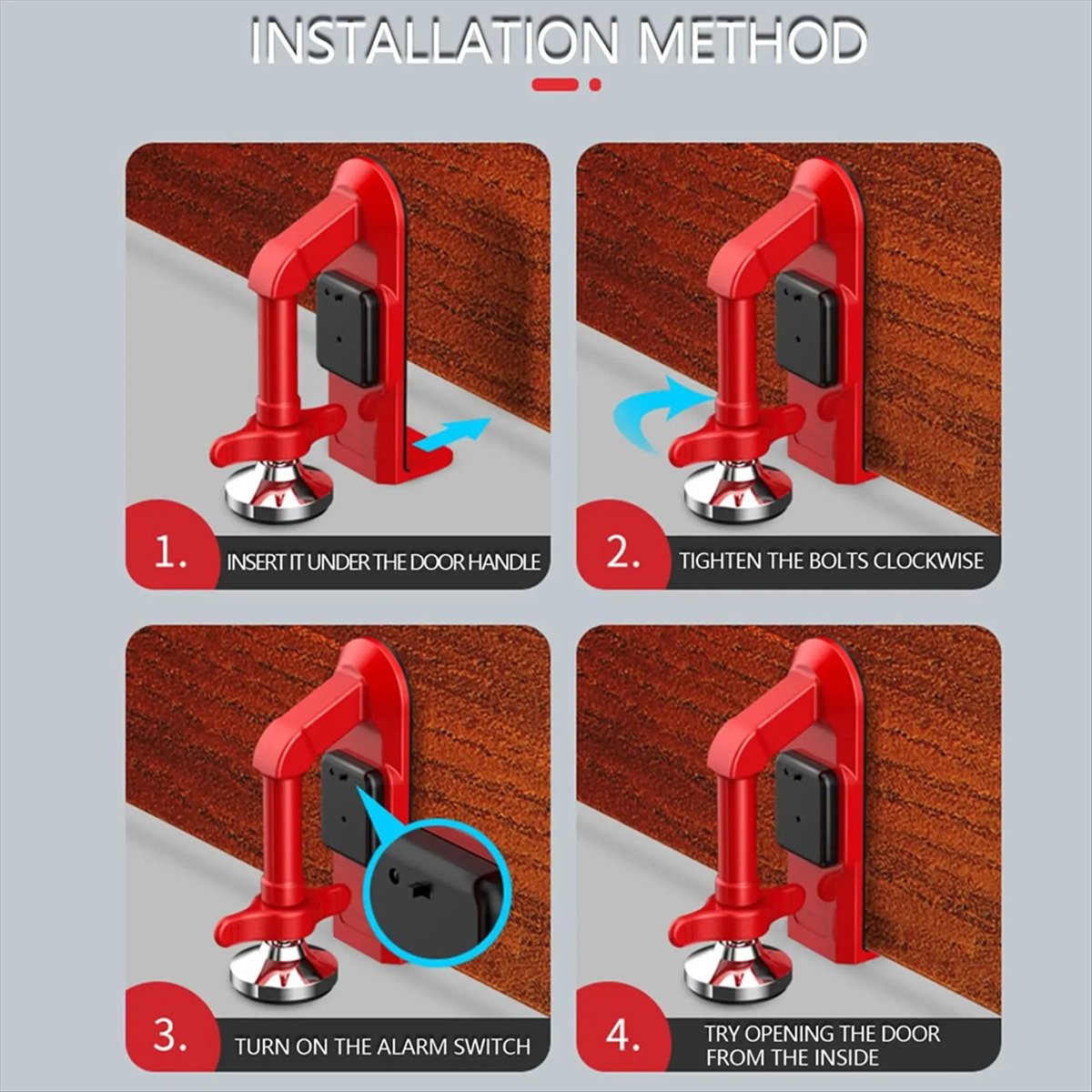 Zamanında - Taşınabilir Alarm  - Door Wedge Alarm incelemesi ve fiyatı