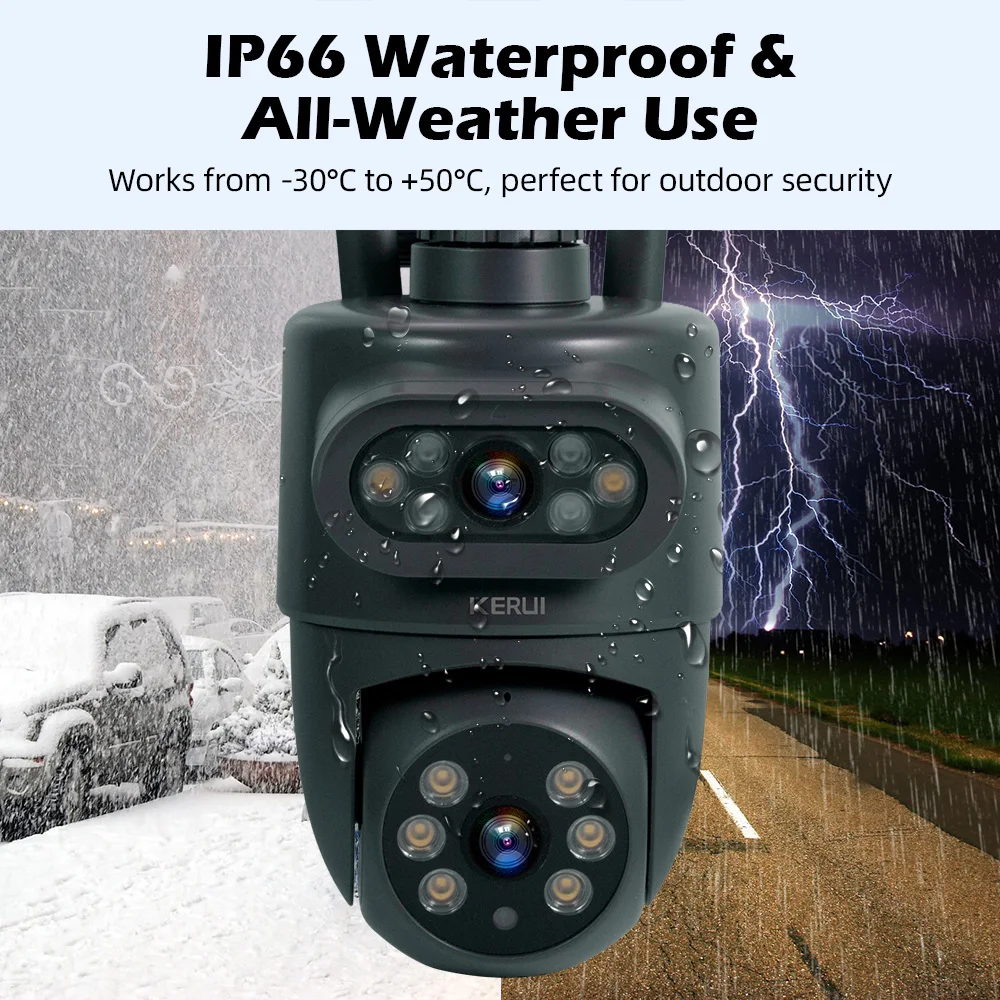 KERUI Açık Hava 10MP 5K HD Çif - Home Security Beams incelemesi ve fiyatı