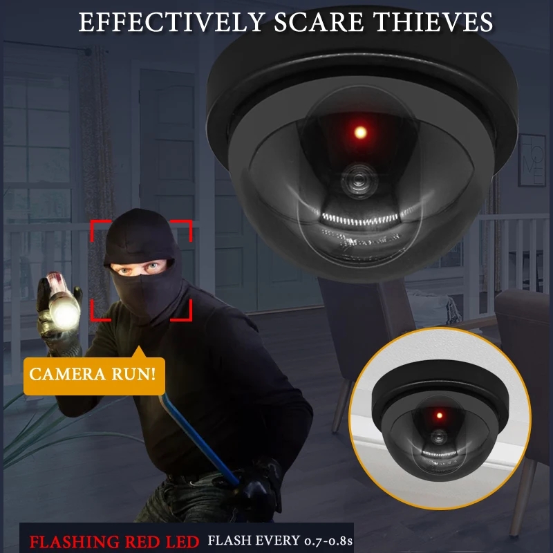 Kukla kamera yanıp sönen Led s - Fake Camera Dummy incelemesi ve fiyatı