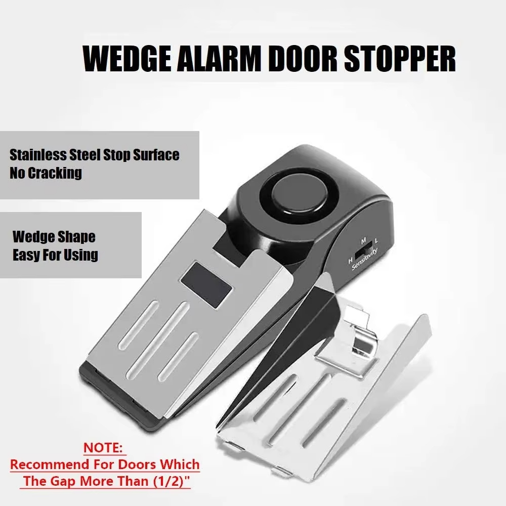 120db Kablosuz Paslanmaz Çelik - Door Wedge Alarm incelemesi ve fiyatı