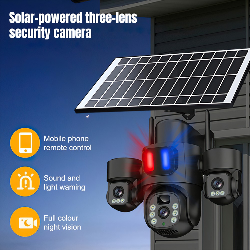 Güneş Enerjili WiFi PTZ Kamera - Home Security Ideas incelemesi ve fiyatı