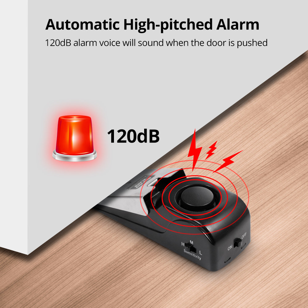 Kablosuz Hırsızlık Önleyici Ka - Door Wedge Alarm incelemesi ve fiyatı