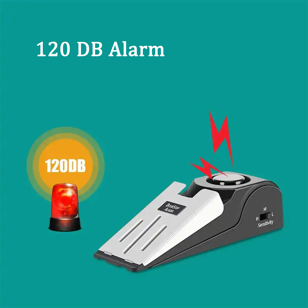 125 DB anti-hırsızlık hırsız d - Door Wedge Alarm incelemesi ve fiyatı