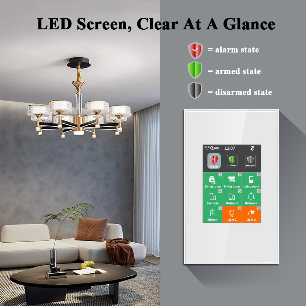 Lanbon LCD Akıllı Anahtar 433m - Home Security Uk incelemesi ve fiyatı