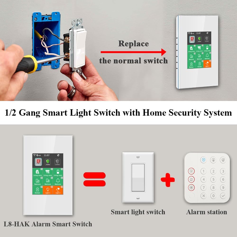 Lanbon LCD Akıllı Anahtar 433m - Home Security Uk incelemesi ve fiyatı